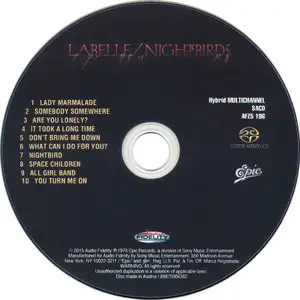 Labelle - Nightbirds (1974) [2015 Audio Fidelity SACD AFZ5 196]