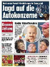 Kronen Zeitung Kärnten - 05. August 2017