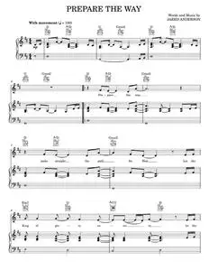 Prepare the way - Jared Anderson (Piano-Vocal-Guitar)