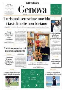 la Repubblica Genova - 24 Luglio 2023