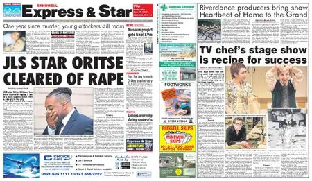 Express and Star Sandwell Edition – May 29, 2019