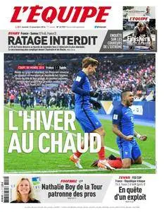 L'equipe du Samedi 12 Novembre 2016