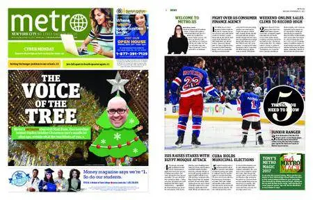 Metro New York – November 27, 2017