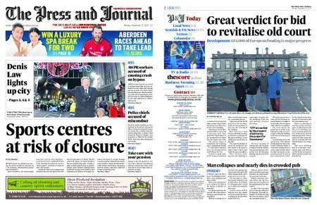 The Press and Journal Aberdeenshire – November 27, 2017