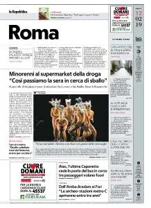la Repubblica Roma - 12 Febbraio 2019