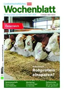 Bayerisches Landwirtschaftliches Wochenblatt Oesterreich - 08. Oktober 2020