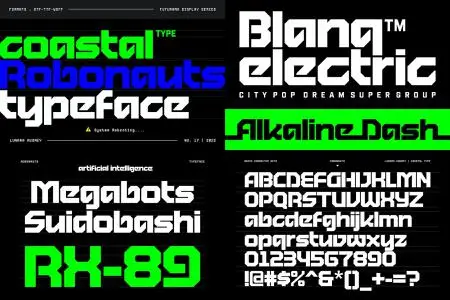 Robonauts font