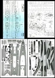ModelCard 087 USS Leutze [Paper model]