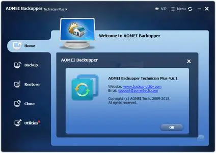 AOMEI Backupper 4.6.1 Multilingual