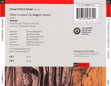 Alan Curtis, Il Complesso Barocco - Handel: Rodrigo (1999)