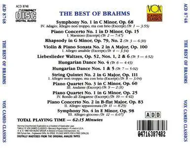 VA - The Best Of Brahms (1992) {Vox Cameo Classics} **[RE-UP]**