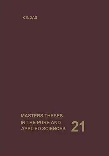 Masters Theses in the Pure and Applied Sciences: Accepted by Colleges and Universities of the United States and Canada. Volume