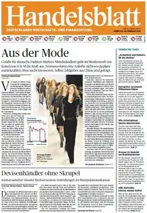 Handelsblatt vom Dienstag, 04. Februar 2014