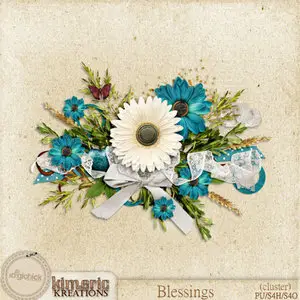 Srap Kit: Here Comes The Sun  & 3 Clusters: Blessings