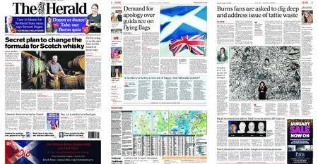 The Herald (Scotland) – January 25, 2018