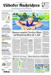 Lübecker Nachrichten Lauenburg - 27. Juni 2018