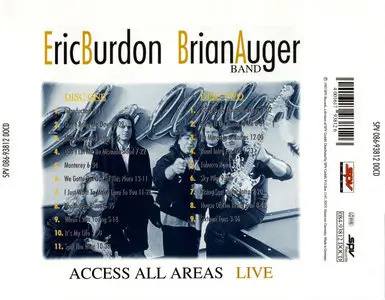 Eric Burdon & Brian Auger Band – Access All Areas Live (1993) (2-CD)