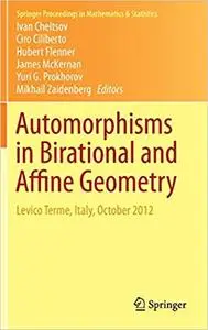 Automorphisms in Birational and Affine Geometry: Levico Terme, Italy, October 2012