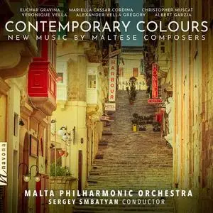 Francesco Sultana, Sergey Smbatyan, Malta Philharmonic Orchestra - Contemporary Colours: New Music by Maltese Composers (2020)