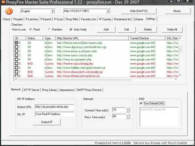 ProxyFire Master Suite Professional 1.22
