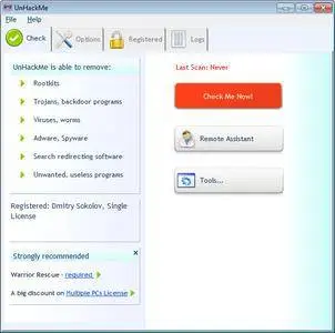 UnHackMe 8.40 Build 540 DC 25.11.2016