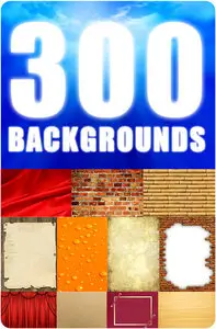 300 Stock Backgrounds