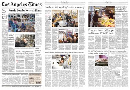 Los Angeles Times – March 15, 2022