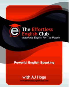 AJ Hoje- Powerful English Speaking