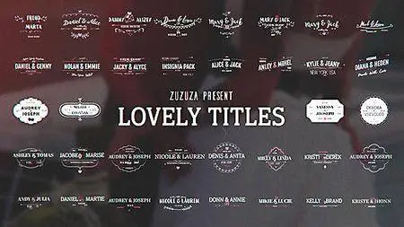 Lovely Titles - Project for After Effects (VideoHive)