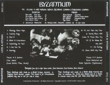Byzantium - Live & Studio (1972)