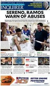 Philippines Daily Inquirer - May 27, 2017