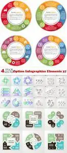 Vectors - Option Infographics Elements 37