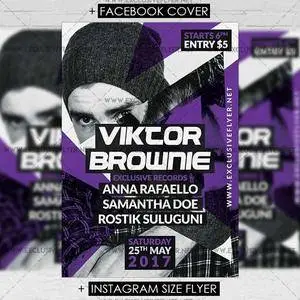 Premium A5 Flyer Template - DJ Guest