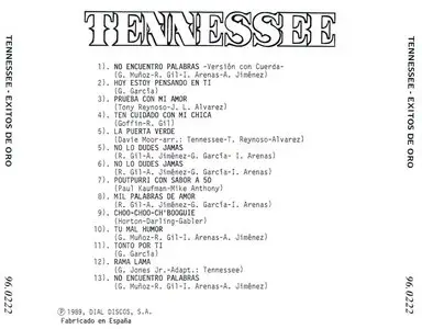 Tennessee – Éxitos de Oro (1989)