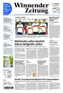 Winnender Zeitung - 11. September 2017