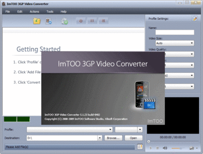 ImTOO 3GP Video Converter 5.1.26.1218