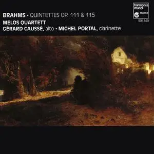 Melos Quartett, Gérard Caussé, Michel Portal - Johannes Brahms: Quintettes Op. 111 & 115 (1991)