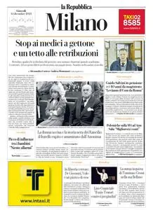 la Repubblica Milano - 14 Dicembre 2023