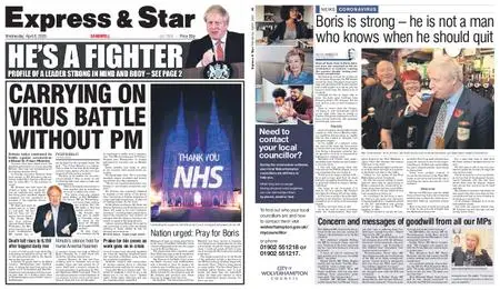 Express and Star Sandwell Edition – April 08, 2020