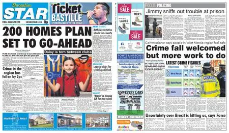 Shropshire Star Shrewsbury Edition – January 25, 2019