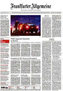 Frankfurter Allgemeine Zeitung - Samstag, 20 April 2013