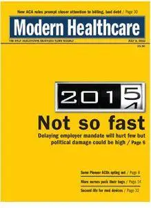 Modern Healthcare – July 08, 2013