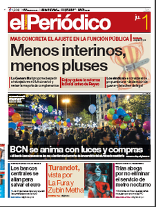 EL PERIODICO DE CATALUNYA - 01 December 2011