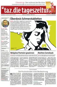 Tageszeitung TAZ vom 23 Januar 2012