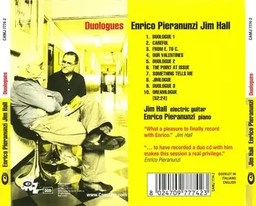 Jim Hall & Enrico Pieranunzi - Duologues (2005)