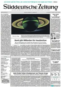 Süddeutsche Zeitung vom Donnerstag, 20. Dezember 2012