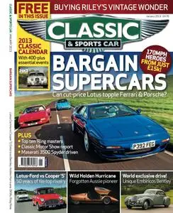 Classic & Sports Car UK - January 2013