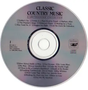 VA - Classic Country Music: A Smithsonian Collection Volume 1-4 (1990) 4CD Set