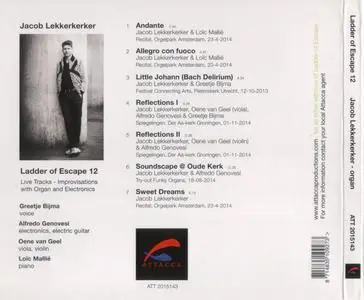 Jacob Lekkerkerker - Ladder Of Escape 12 - Organ (2015) {Attacca ATT 2015143}