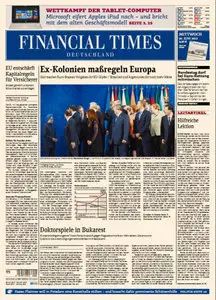 Financial Times Deutschland vom 20 Juni 2012